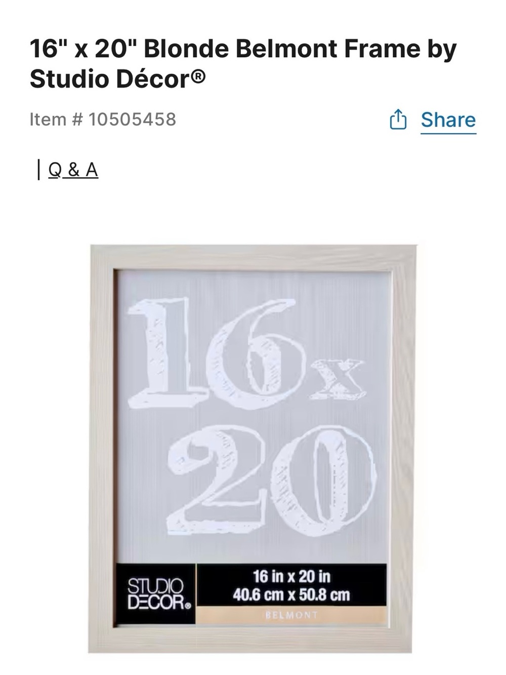 Studio decor Set of 9 picture frames